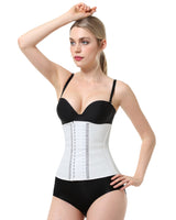 Long and Air Breathable White Bondage Girdle