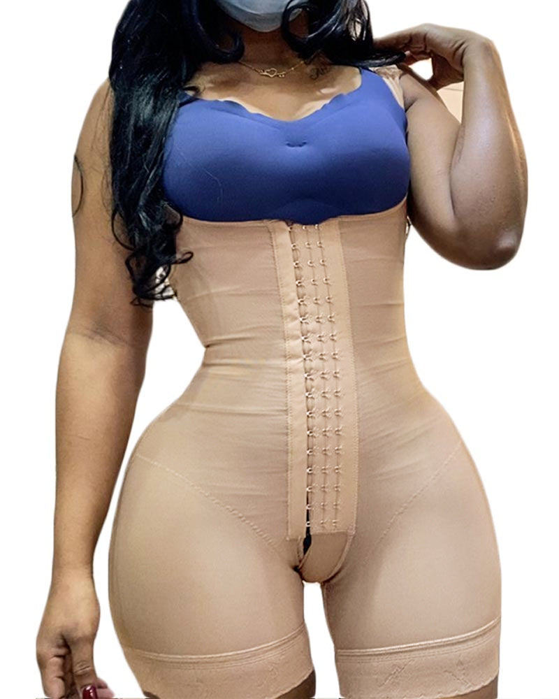 Sculpting & Snatched Full Body Shape Wear Open Bust Tummy Control