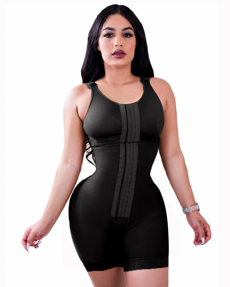 Double Compression Post-operative Butt Lifter Girdle Lace Body Shaper