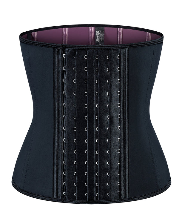 Corset Latex Buckle Waist Corset Belt LATEX Rubber Straps Corset