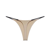 Female Solid Color T-back Thong