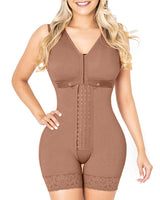 Shapewear For Women Hook And Eye Closure Adjustable Breast Support Tummy Control Bodysuit Bodyshaper