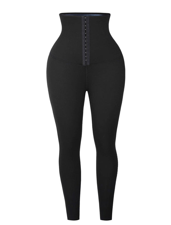 LEGGINGS WITH BLUE NEOPRENE TUMMY CONTROL Ref 6002