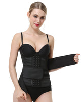 Corset Latex Buckle Waist Corset Belt LATEX Rubber Straps Corset