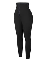 LEGGINGS WITH BLUE NEOPRENE TUMMY CONTROL Ref 6002