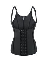 Body shaper vest with small shoulder straps