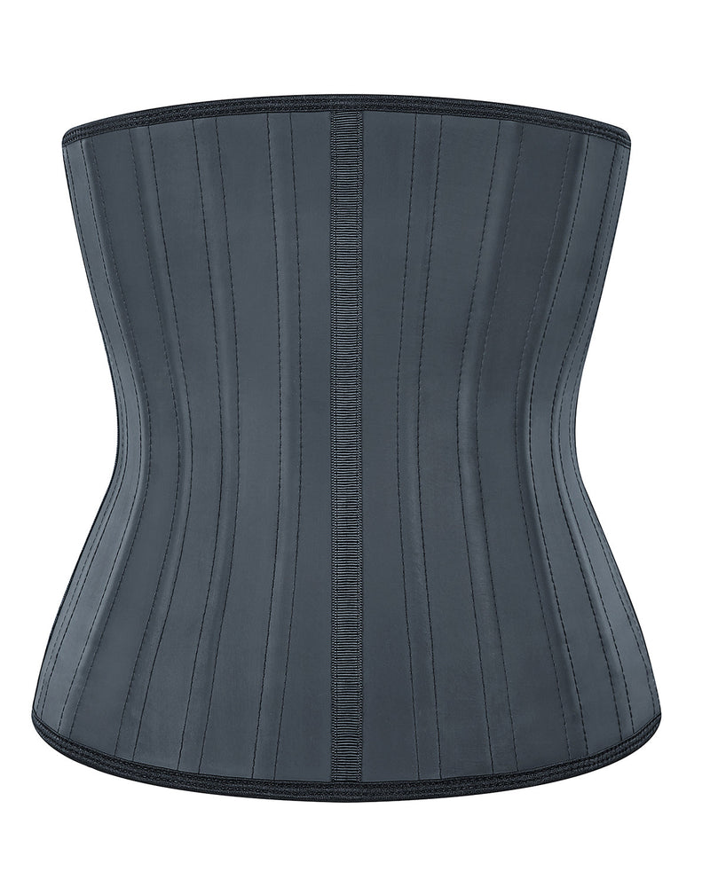 Corset Latex Buckle Waist Corset Belt LATEX Rubber Straps Corset