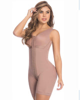 Women's Tummy Control Shapewear High Compression Faja Bodysuit Postpartum