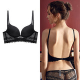 French backless sexy bra set