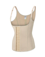 Body shaper vest with small shoulder straps