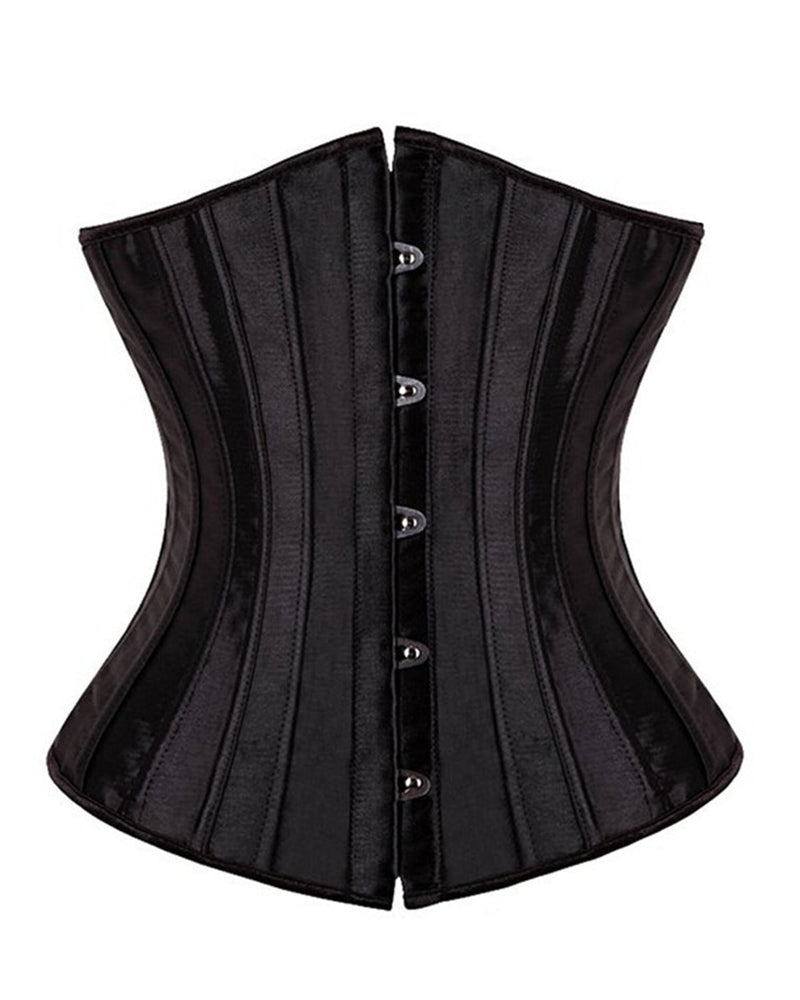 24 Steel Corset Satin Girdle