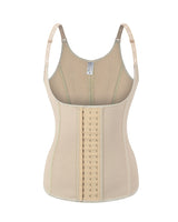 Body shaper vest with small shoulder straps