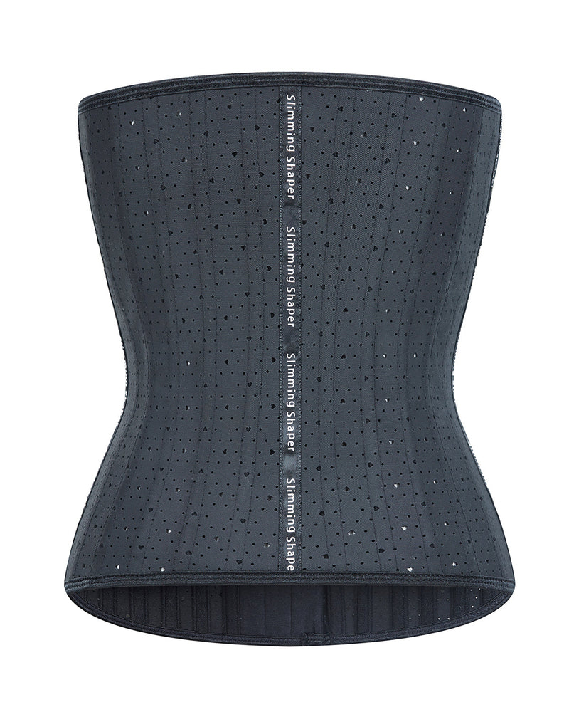 Patterned multi-air ventilated adjustable 25 steel girdle