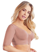 Women'S Post Surgical Surgery Bra Posture Corrector With Sleeves Brasier Post Operatorio