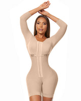 Full Body Shaping Bodysuits for Long Sleeve Compression Garments after Liposuction Postpartum Shapewear for Women