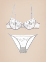 Odillia Embroidered Lingerie Set