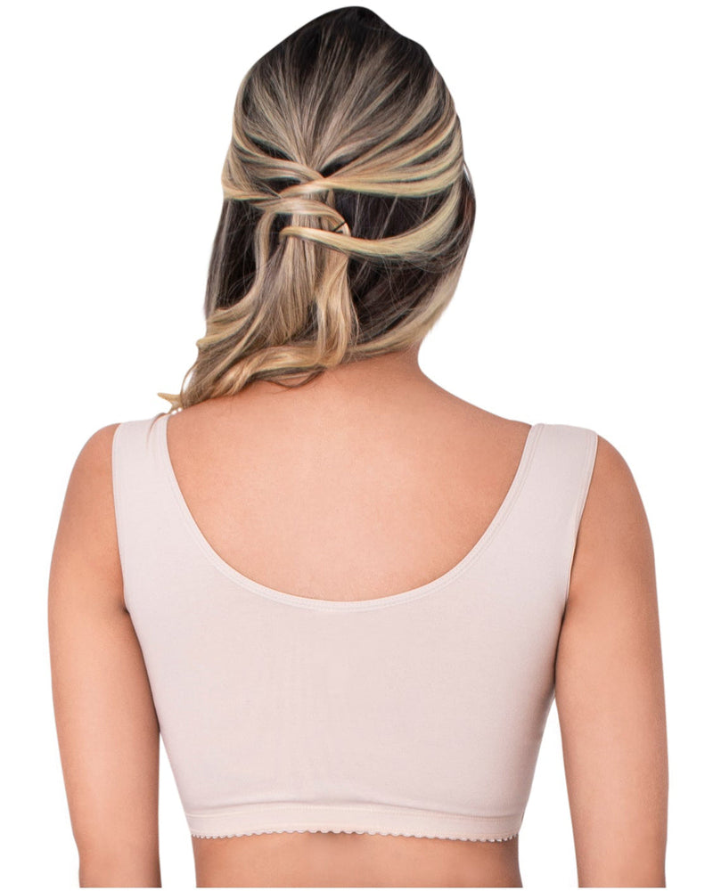 Front Closure Postsurgical Bra