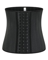 Corset Latex Buckle Waist Corset Belt LATEX Rubber Straps Corset