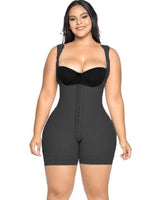 Women's Shapewear HOOK AND EYE CLOSURE Tummy Control Adjustable Crotch Open Bust Bodysuit