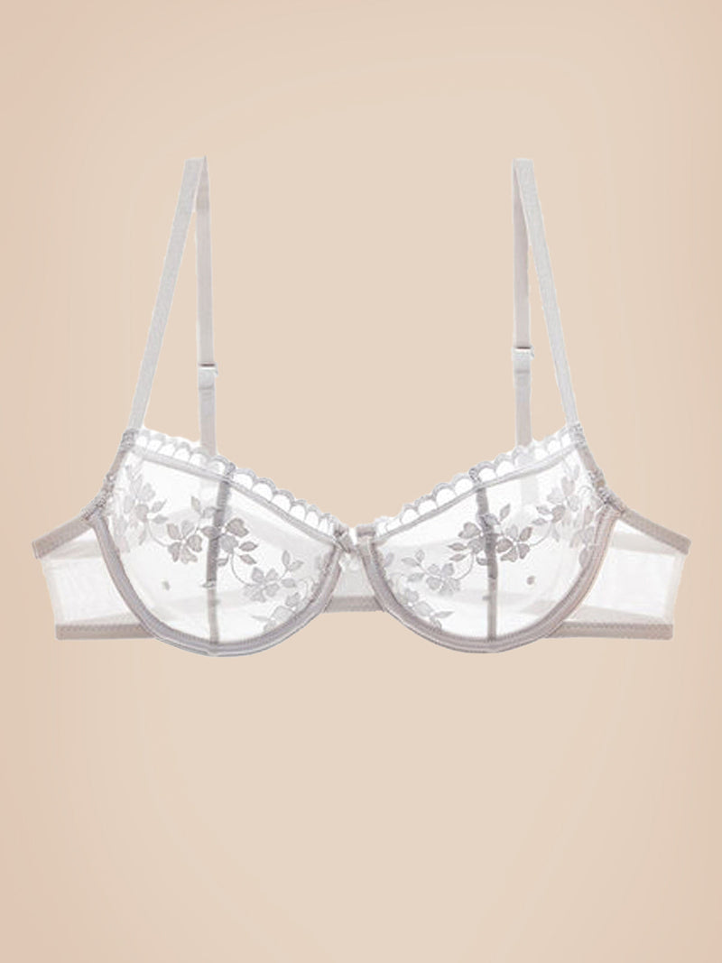 Odillia Embroidered Lingerie Set