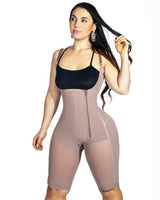 Postpartum Recovery Compression Garment Side Zipper Tummy Control Shapewear Slimming Fajas