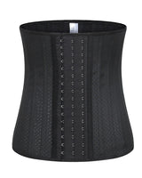 Corset Latex Buckle Waist Corset Belt LATEX Rubber Straps Corset