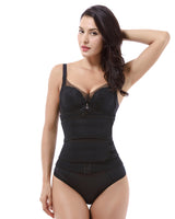 Body-Shaping Zip-Reinforced Neoprene Corset