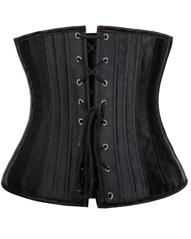 24 Steel Corset Satin Girdle