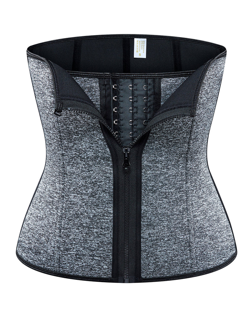 Neoprene Zip Girdle Belly Corset