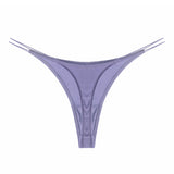 Female Breathable Double Strapes One-piece Thong