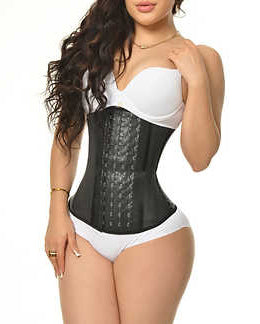 4 hooks Aggresive Latex Waist trainer