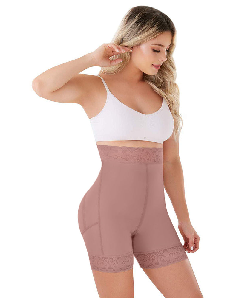 Butt Lifter High-Compression Girdle With Perineal Zipper