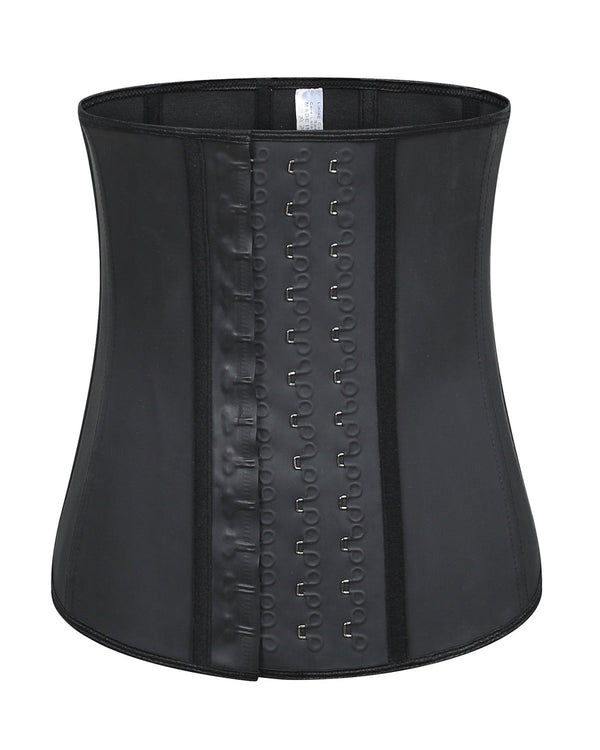 Corset Latex Buckle Waist Corset Belt LATEX Rubber Straps Corset