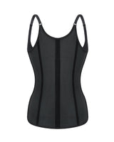 Body shaper vest with small shoulder straps