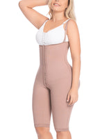 OPEN BUST TUMMY CONTROL FAJAS ADJUSTABLE HOOK AND EYE FRONT CLOSURE WOMEN SHAPEWEAR