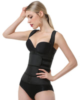 Corset Latex Buckle Waist Corset Belt LATEX Rubber Straps Corset