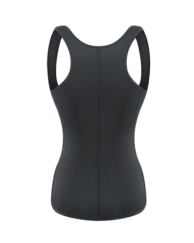 Wide Strap One Piece Velcro + Breasted Neoprene Shapewear