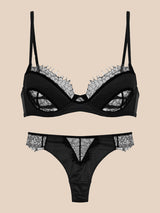 Zora Sheer Lace Lingerie Set