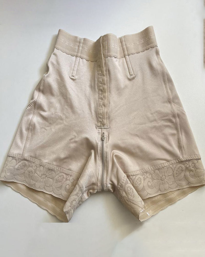 New!!! High Rise Butt Lift Shorts -BEIGE