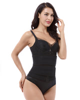 Body-Shaping Zip-Reinforced Neoprene Corset