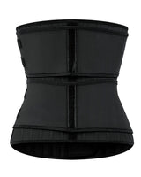 Corset Latex Buckle Waist Corset Belt LATEX Rubber Straps Corset