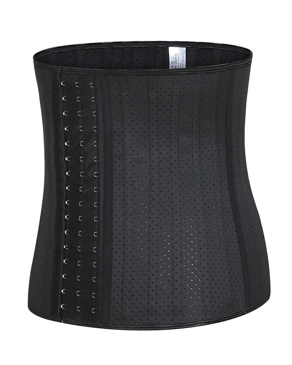 Corset Latex Buckle Waist Corset Belt LATEX Rubber Straps Corset