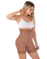 Butt Lifter High-Compression Girdle With Perineal Zipper