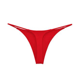 Female Solid Color T-back Thong