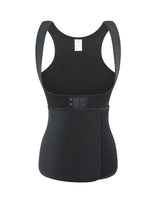 Wide Strap One Piece Velcro + Breasted Neoprene Shapewear