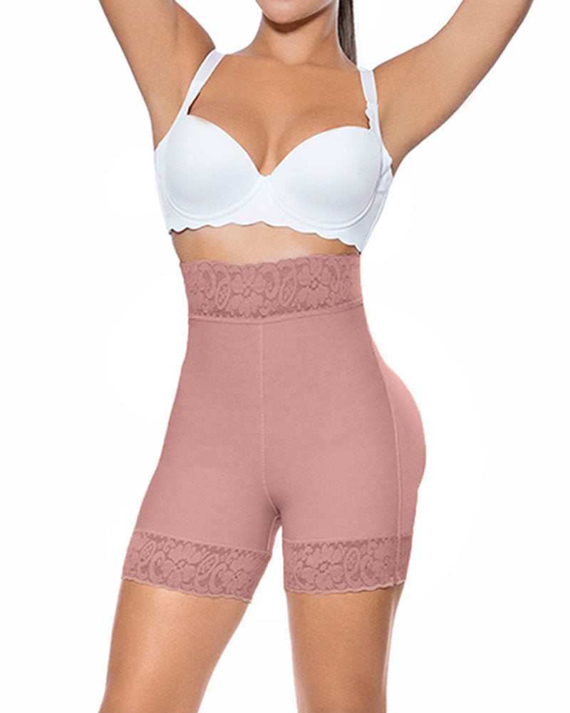 Women Butt Lifter High Waist Hip Enhancer Pads Underwear Shapewear Lace Padded Control Panties