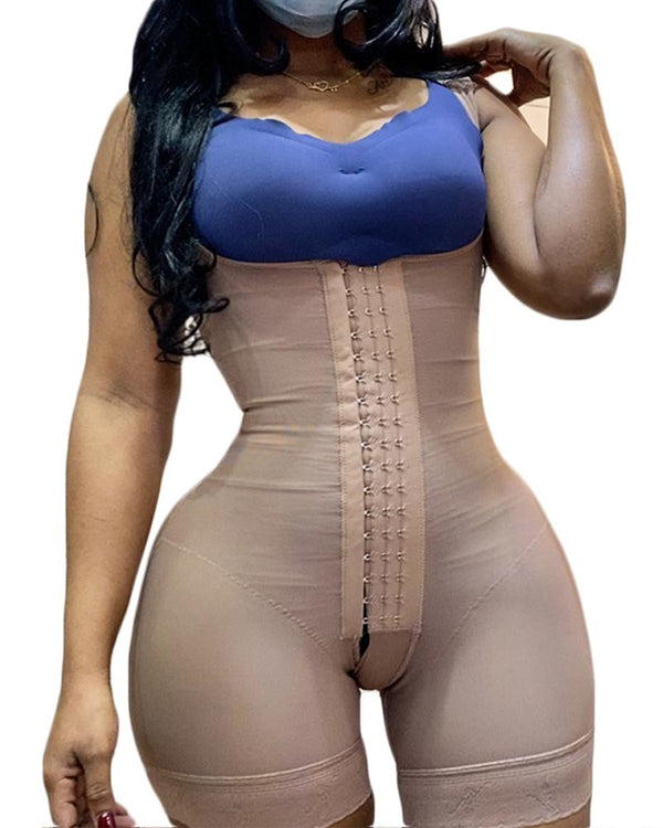 Sculpting & Snatched Full Body Shape Wear Open Bust Tummy Control