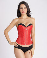 European And American Zipper Hip Sides Lace Court Shapewear